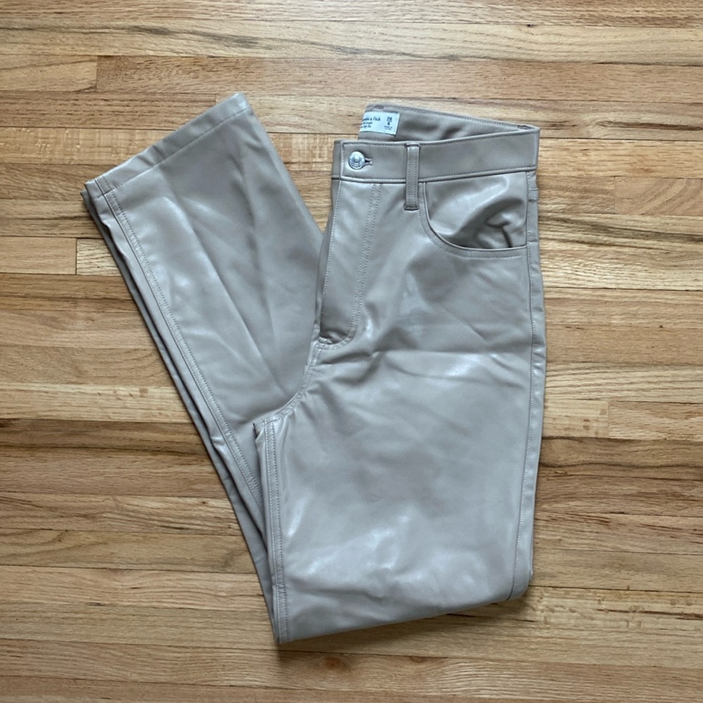 Abercrombie leather pants